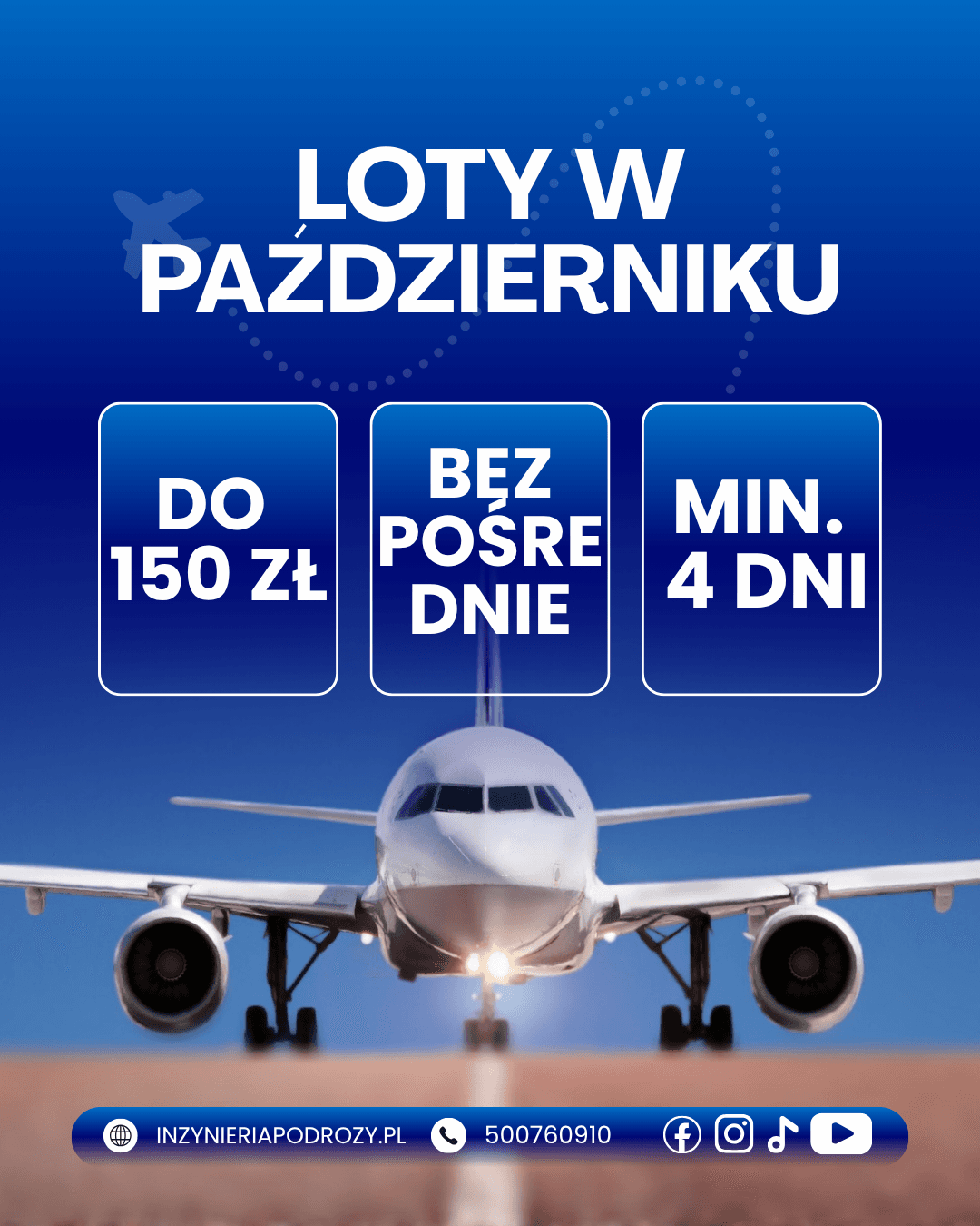 🚨TANIE LOTY W PAŹDZIERNIKU 🚨